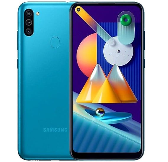 Buy Samsung Galaxy M11 Dual SIM 4GB RAM 64GB 4G LTE-Metallic Blue Blue 64GB Online Dubai, UAE