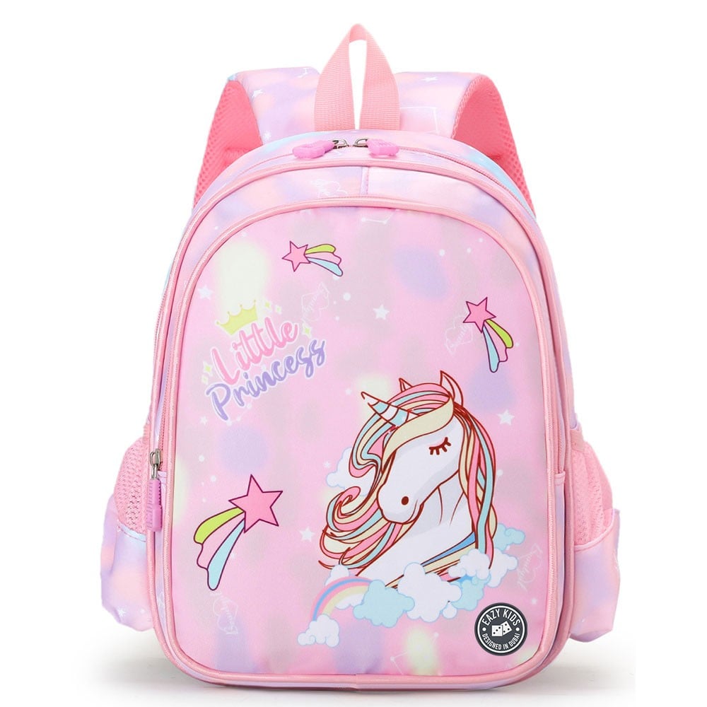 Buy Eazy Kids EZ_SB37_PIUN Princess Unicorn School Bag Online Bahrain ...