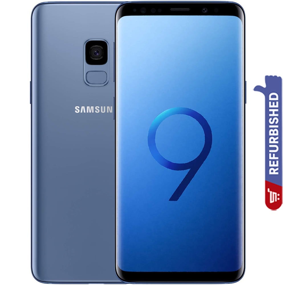 Samsung Galaxy S9 plus 4GB 64GB  4G LTE  Refurbished- Coral Blue