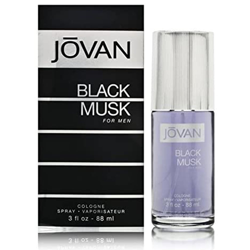Jovan Black Musk by Jovan Cologne Spray for Men, 88ml