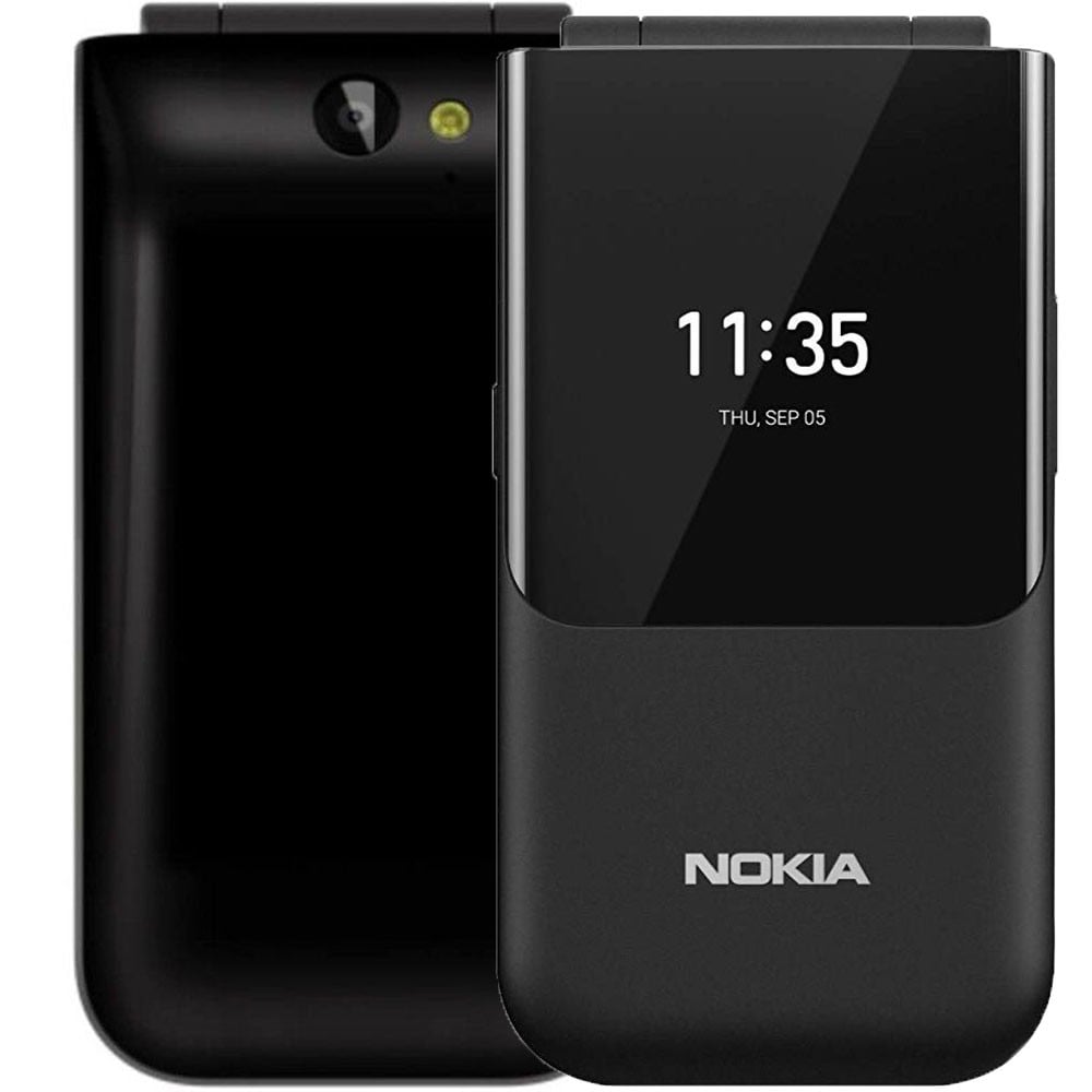 Nokia 2720 Flip Dual SIM 4GB 512MB RAM 4G LTE, Black
