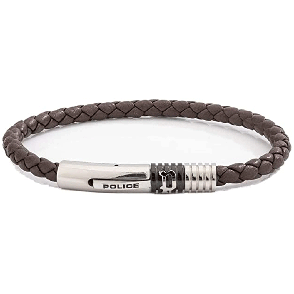 Buy Police black Gear Cord Bracelet for Men in Dubai Abu Dhabi