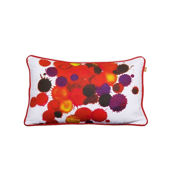Stories White & Red Pillow 50x30 cms FACI000652