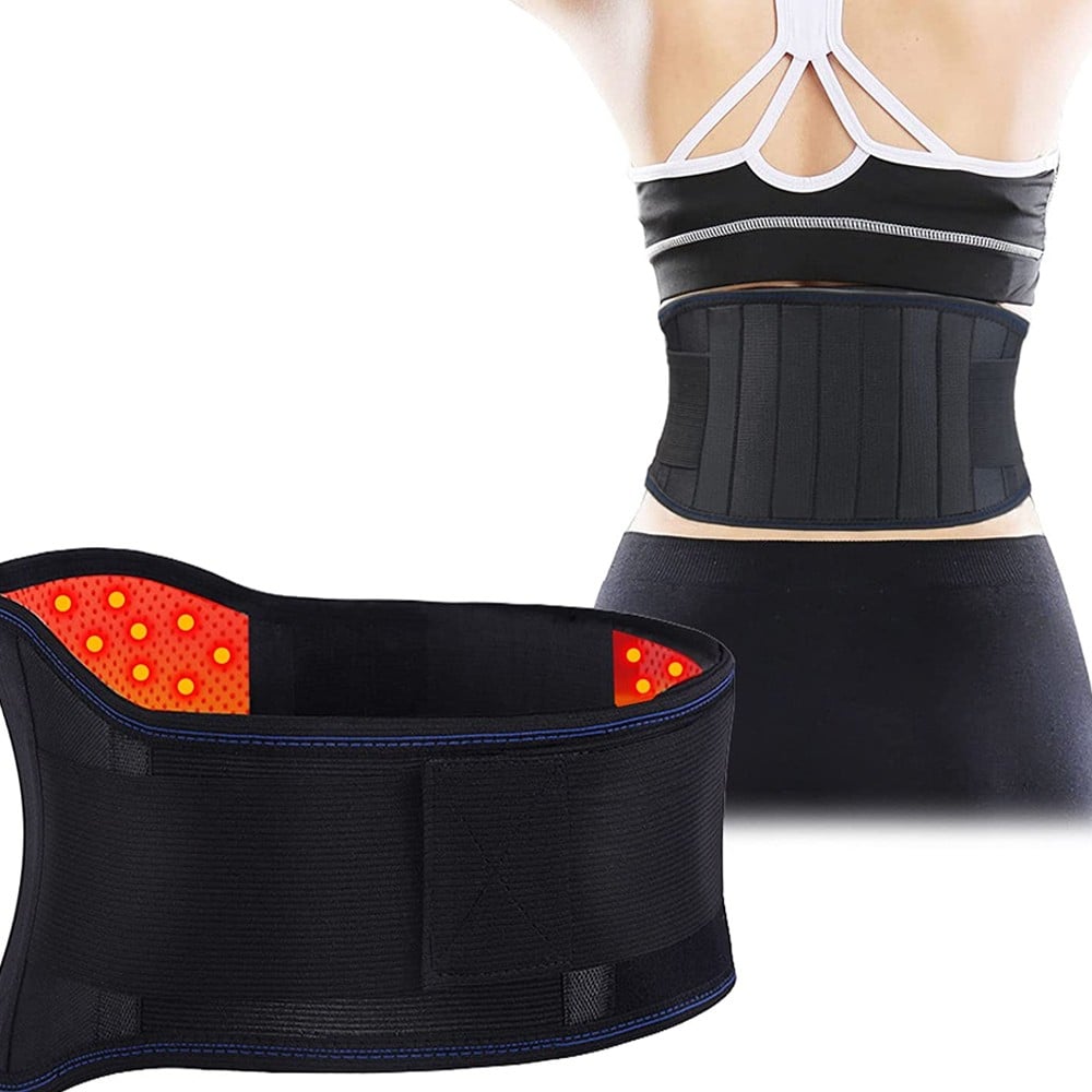 Buy Magnetic Therapy Back Brace Lumbar Support Self Heating Back Belt Lower Back  Brace Neck Heating Pad Relief for Back Pain Herniated Disc Sciatica  Scoliosis Online Dubai, UAE