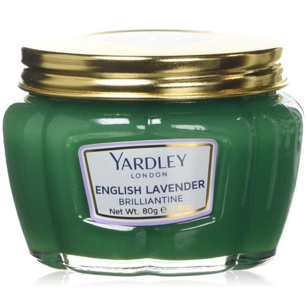Yardley English Lavender Brilliantine Hair Paint, Hold & Styling Hair, adds shine and a mild refreshing fragrance ,80 g