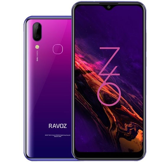 Ravoz Z6 64GB Purple Galaxy 4G Dual Sim Smartphone