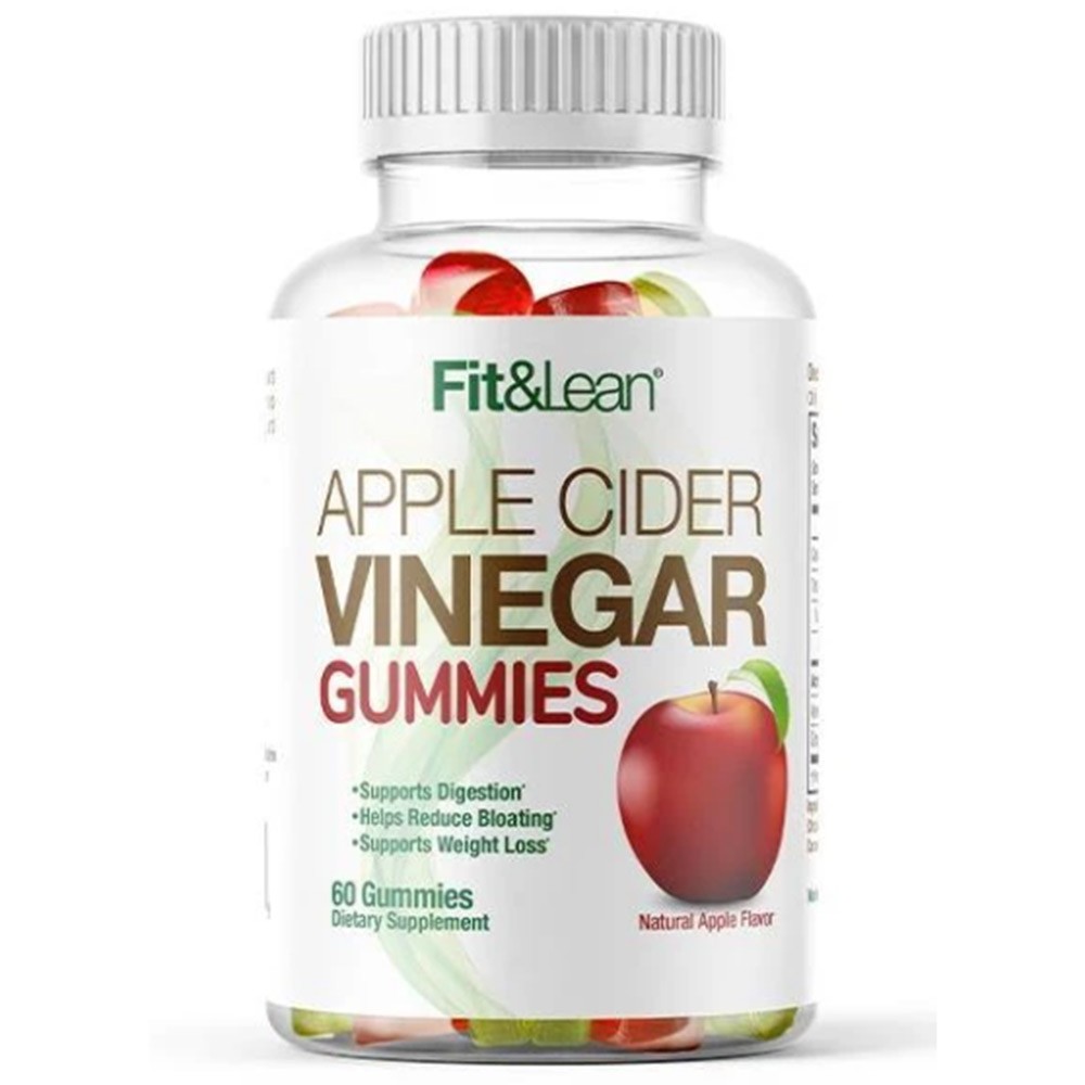 Fit & Lean Apple Cider Vinegar Gummies 60 Capsules