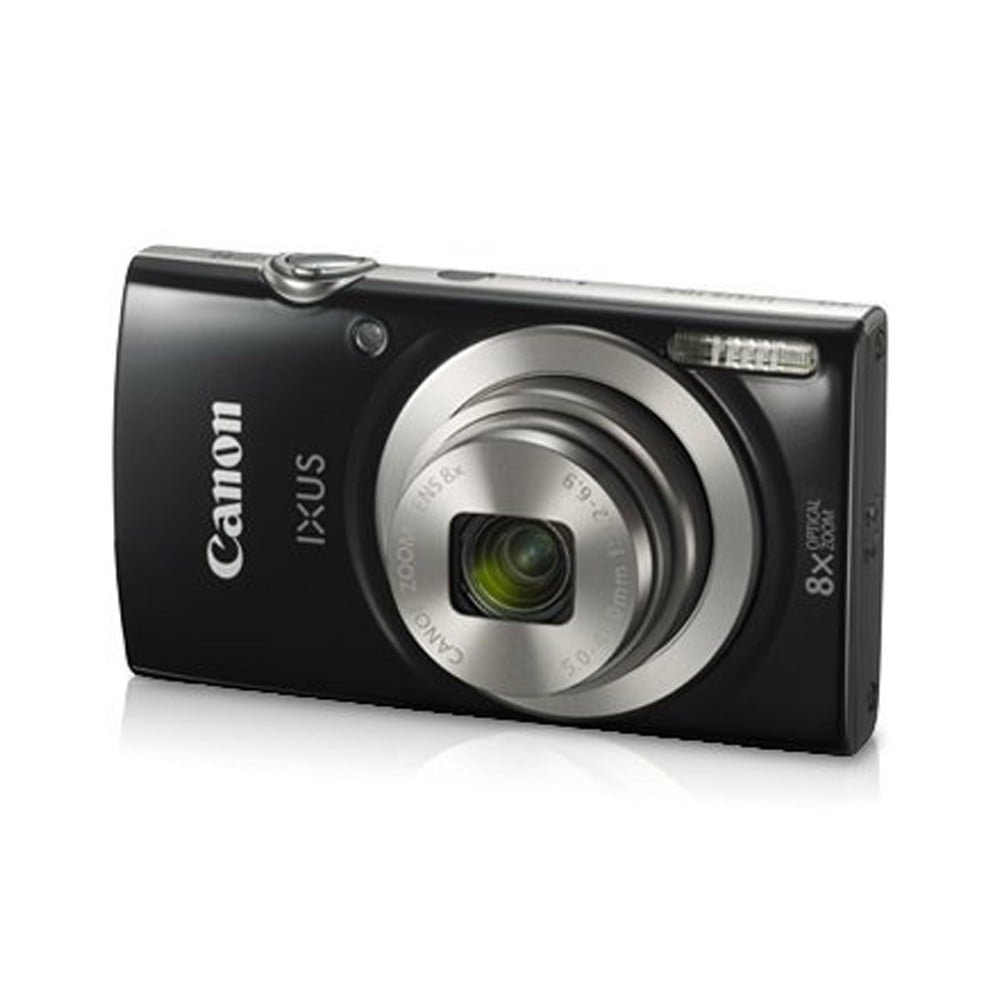 Canon IXUS 185 Point And Shoot Camera 20MP 8x Zoom Black