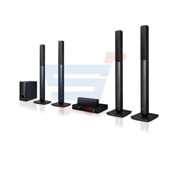 LG 5.1 Ch Home Theater System With DVD Player - LHD457