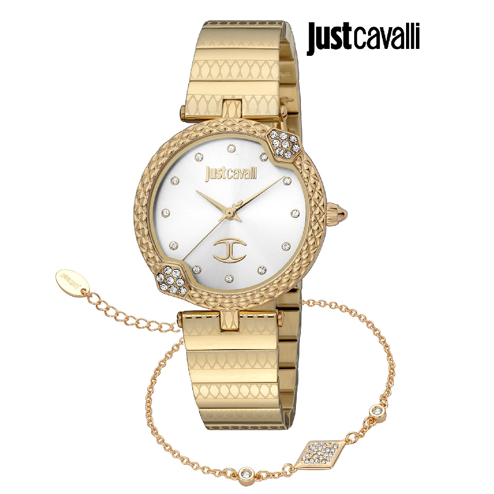Just Cavalli Women's Serpente Reale Quartz Watch With Analog