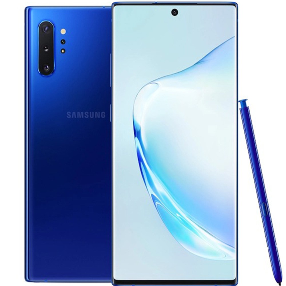 Buy Samsung Galaxy Note 10 Plus 5G Dual Sim 12GB RAM Blue 256GB Online Qatar, Doha | OurShopee