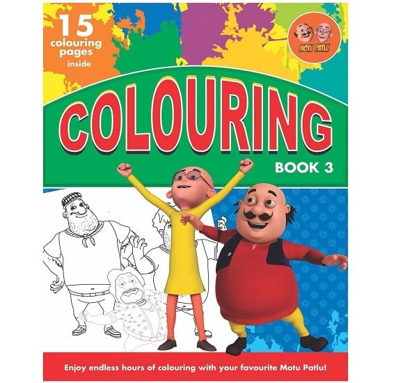 Buy Motu Patlu Colouring Book 3 Online  | ON2170