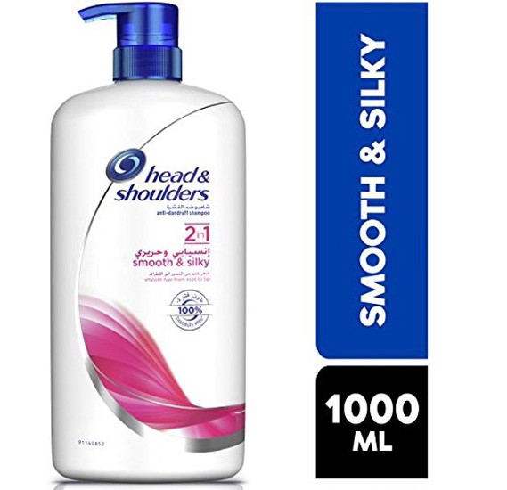 Buy Head & Shoulders and Silky 2in1 Anti-Dandruff Shampoo 1000ml 23076 Online Bahrain, Manama OurShopee.com OL4128