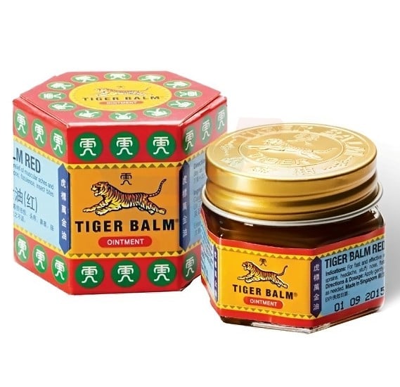 Tiger Balm Red 10gm, Pain Relieving Ointment 