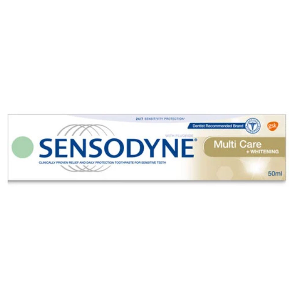Sensodyne Multi Care Whitening Toothpaste 50ml