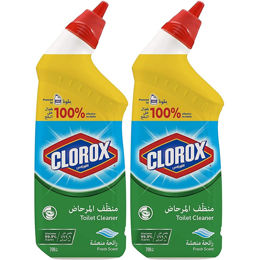 Buy Clorox Toilet Bowl Cleaner Fresh Scent 709ml Pack of Pieces Online  Qatar, Doha OS6630