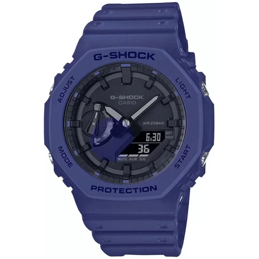 Buy G-Shock GA-B2100-2ADR Digital Watch For Men Blue Online Dubai, UAE