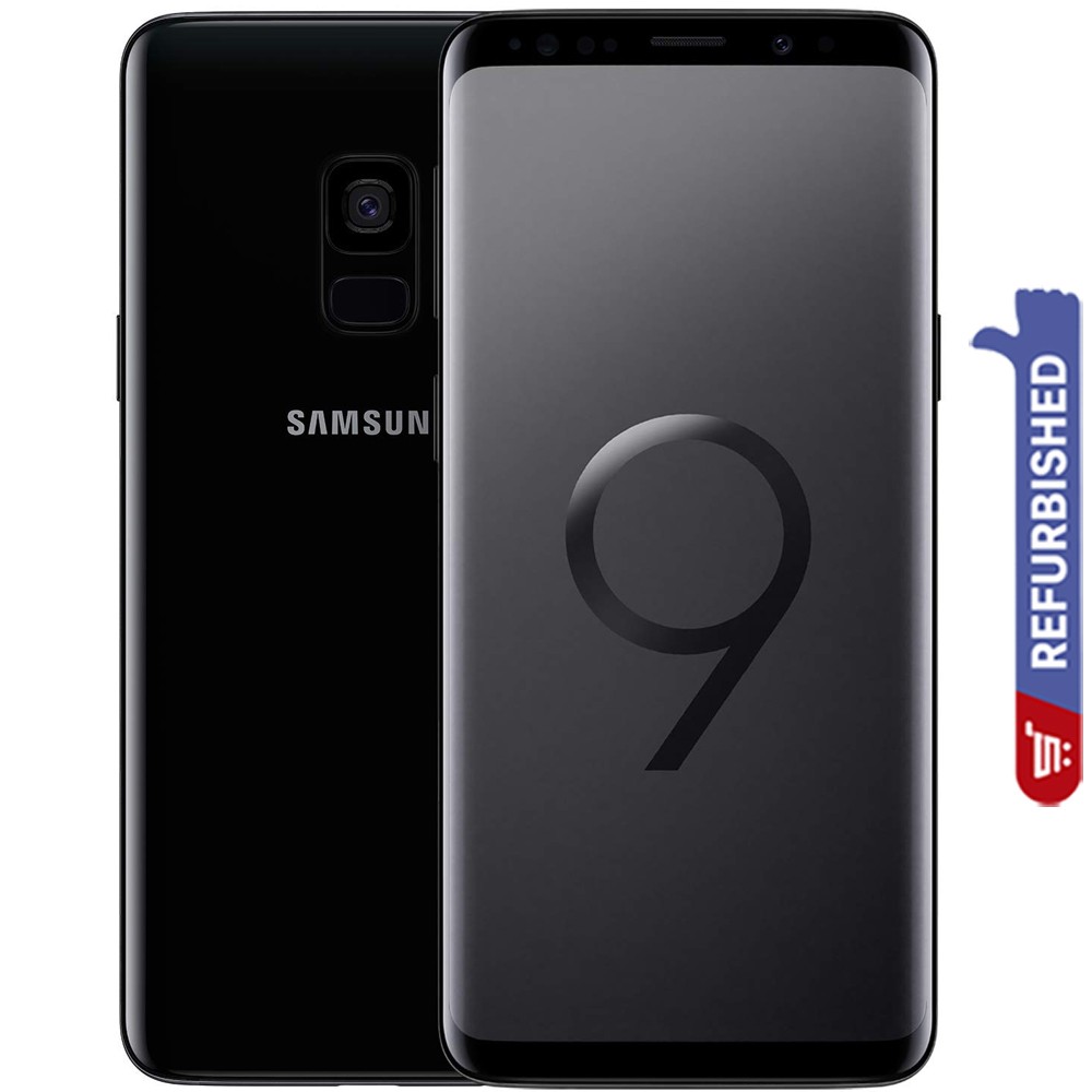 Buy Samsung Galaxy S9 4GB 64GB 4G LTE Midnight Black - Refurbished Black 64GB Online | oman