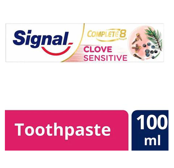 Signal Complete 8 Clove Sensitive Toothpaste, 100ml