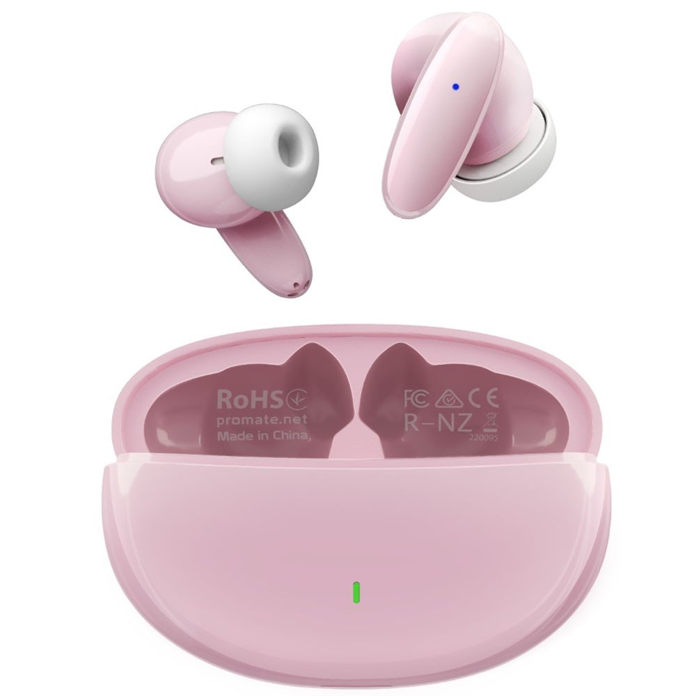 Buy Promate LUSH True Wireless Bluetooth Earbuds Pink Online Dubai, UAE ...