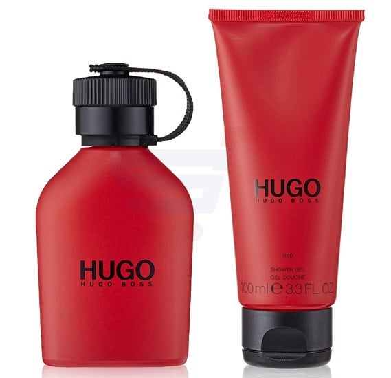 hugo boss red gift set