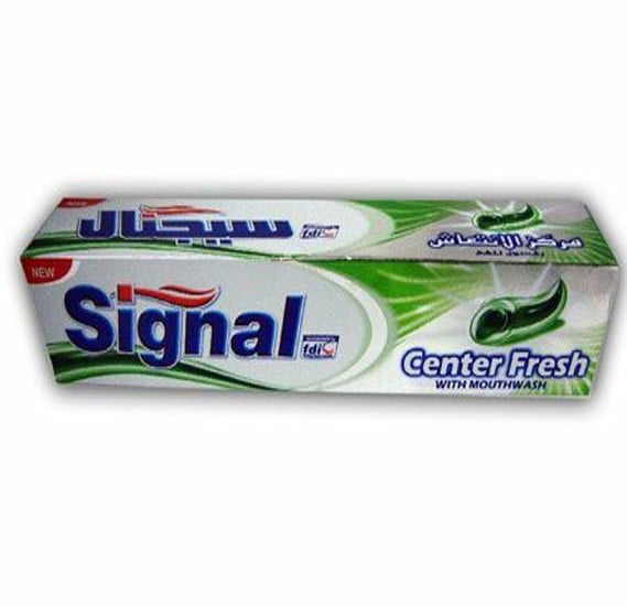 Signal Center Fresh Green Toothpaste, 120ml,HC1611