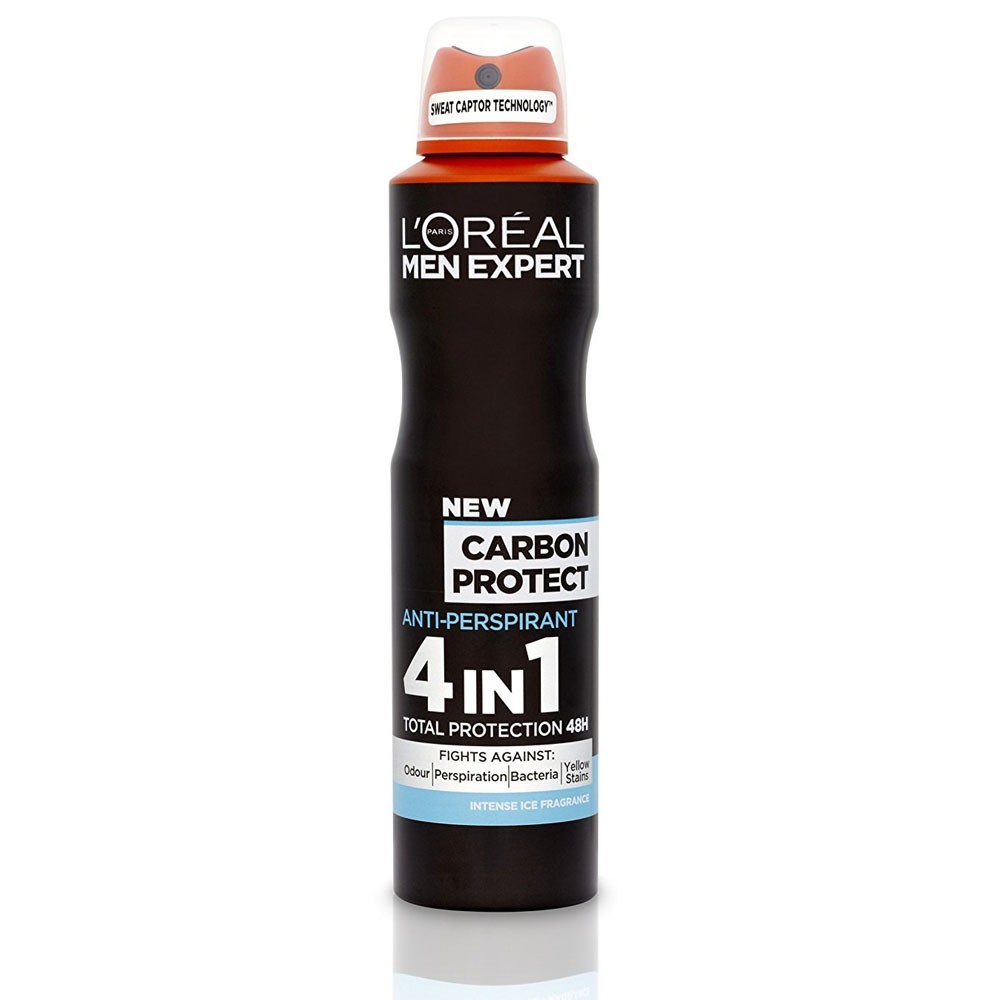 Loreal Paris Expert Carbon Protect Deodorant Spray 150Ml