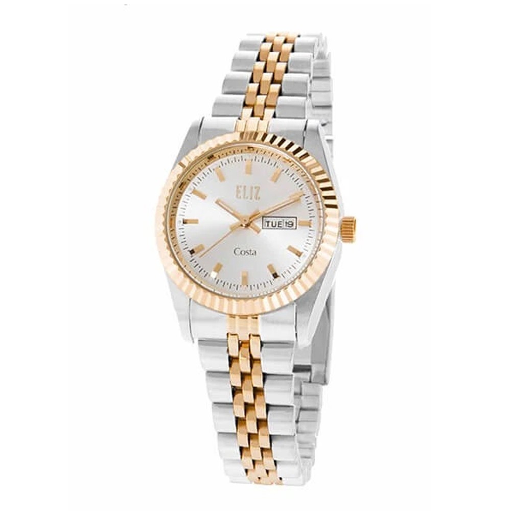 Buy Eliz Costa Womens Analog Wrist Watch ES8630L2USU Silver Online ...