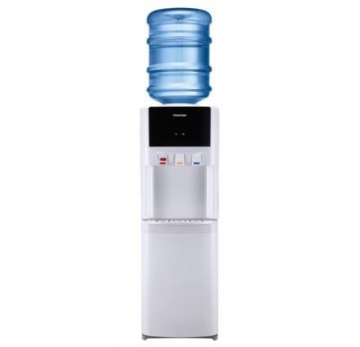 TOSHIBA Stand Water Dispenser Top Loading - White W1766-TU(W)