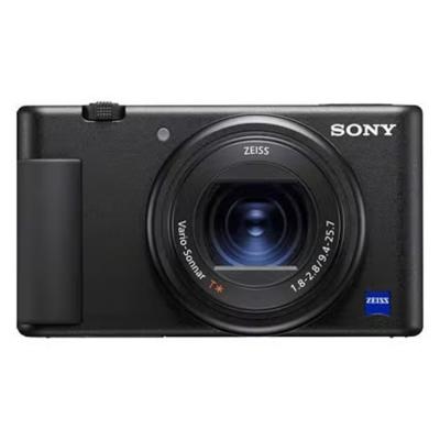 Sony ZV-1 Vlog Camera With Fast And Precise Focus Transition/Pro-Quality Bokeh/Product Showcase Setting/Vari Angle Screen/4K HDR Video Black