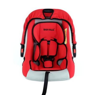 Baby Plus BP7639-Red/Grey Baby Car Seat, Red and Grey