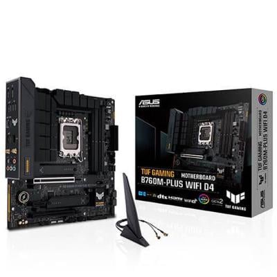 Asus TUF GAMING B760M-PLUS WIFI D4-AE Intel B760 LGA1700 mATX motherboard