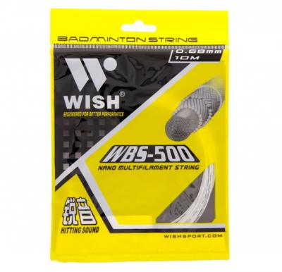Wish Badminton String Wbs-500 White