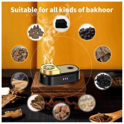 Wholesale Middle East Smart Bukhoor Electric Bakhoor Incense Burner For Hair Clothes From