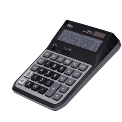 Deli Metal Calculator 12 Digit Big, EM00720