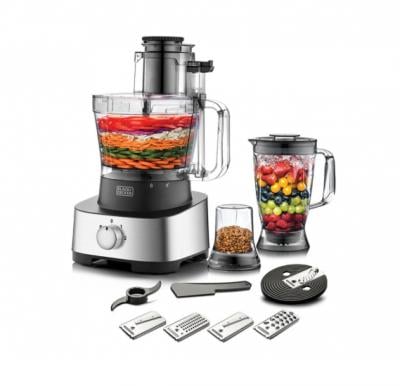 Black and Decker 1000 W Food Processor With Juicer - 31 Functions, FX1050-B5