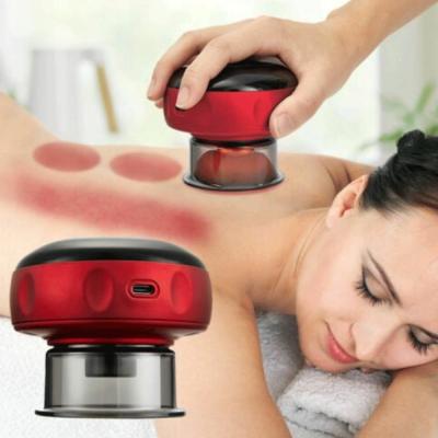 Electric Cup Body Massage Therapy Vacuum Cupping Anti Cellulite Burning Slimming