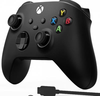 Microsoft Xbox Wireless Controller + USB-C Cable, Black