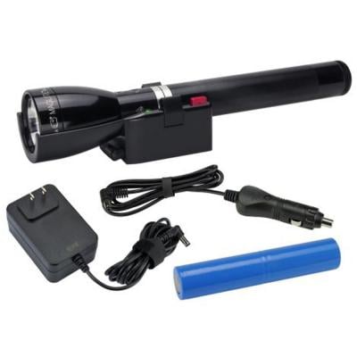 Maglite  ML150LR-4019R Rechargeable Led Fast-Charging Flashlight Black
