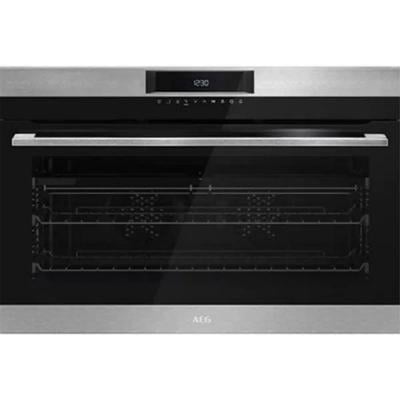 AEG Built In Electric Oven 109L Stainless Steel-BEK722910M