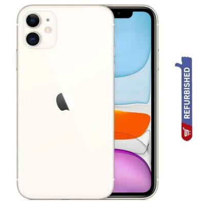Apple iPhone 11 With FaceTime White 128GB 4G LTE Refurbished