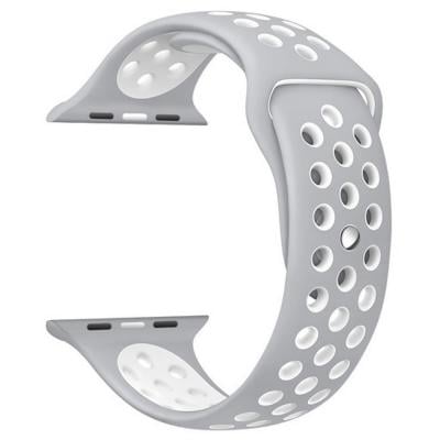 iBand for Apple Watch Strap 44mm and 42mm, Silver White