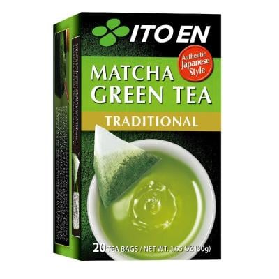 Itoen ITO0009273 Matcha Green Tea Bags 20 s Traditional 30g