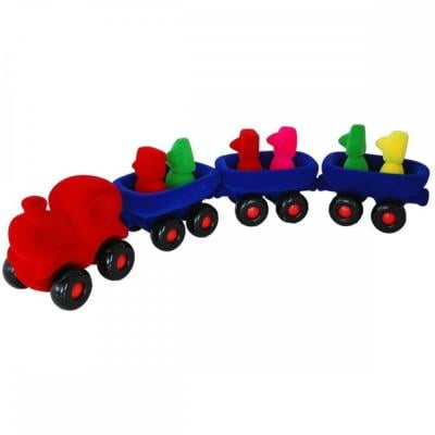Rubbabu Soft Educational Toy The Big Rubbabu Train
