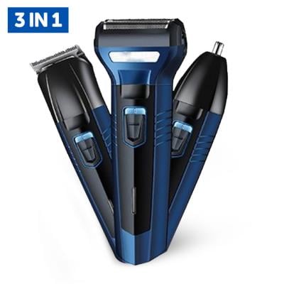 Geemy GM Waterproof 3 in 1 Hair Clipper and Trimmer -Assorted  GM566