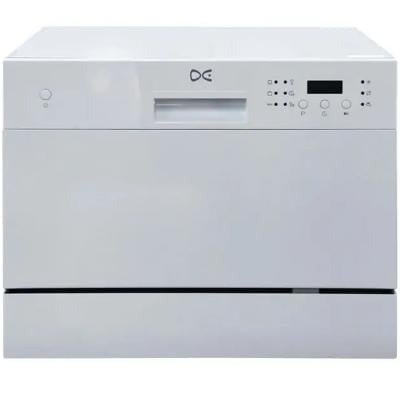Daewoo Mini Dishwasher Table Top 6 Programs-DDW-M0611TBW