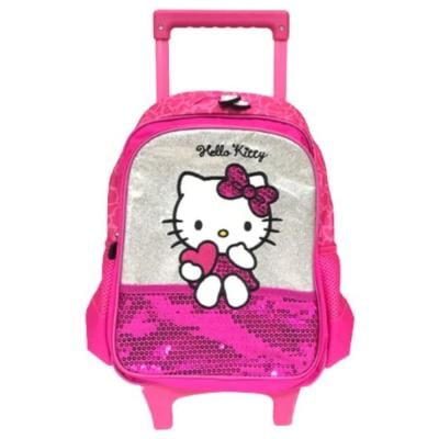 Hello Kitty Bright Trolly School Backpack, 16inch