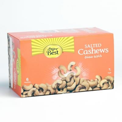 Best Food Cashew Salted, 50gm 6pcs, BF2040