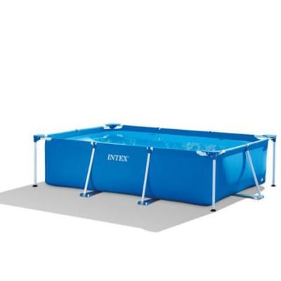 Intex Swimming Pool Metal Rectangular Frame, Blue