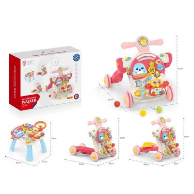 First Step Baby Activity Walker 4 in 1 HE0827 Pink